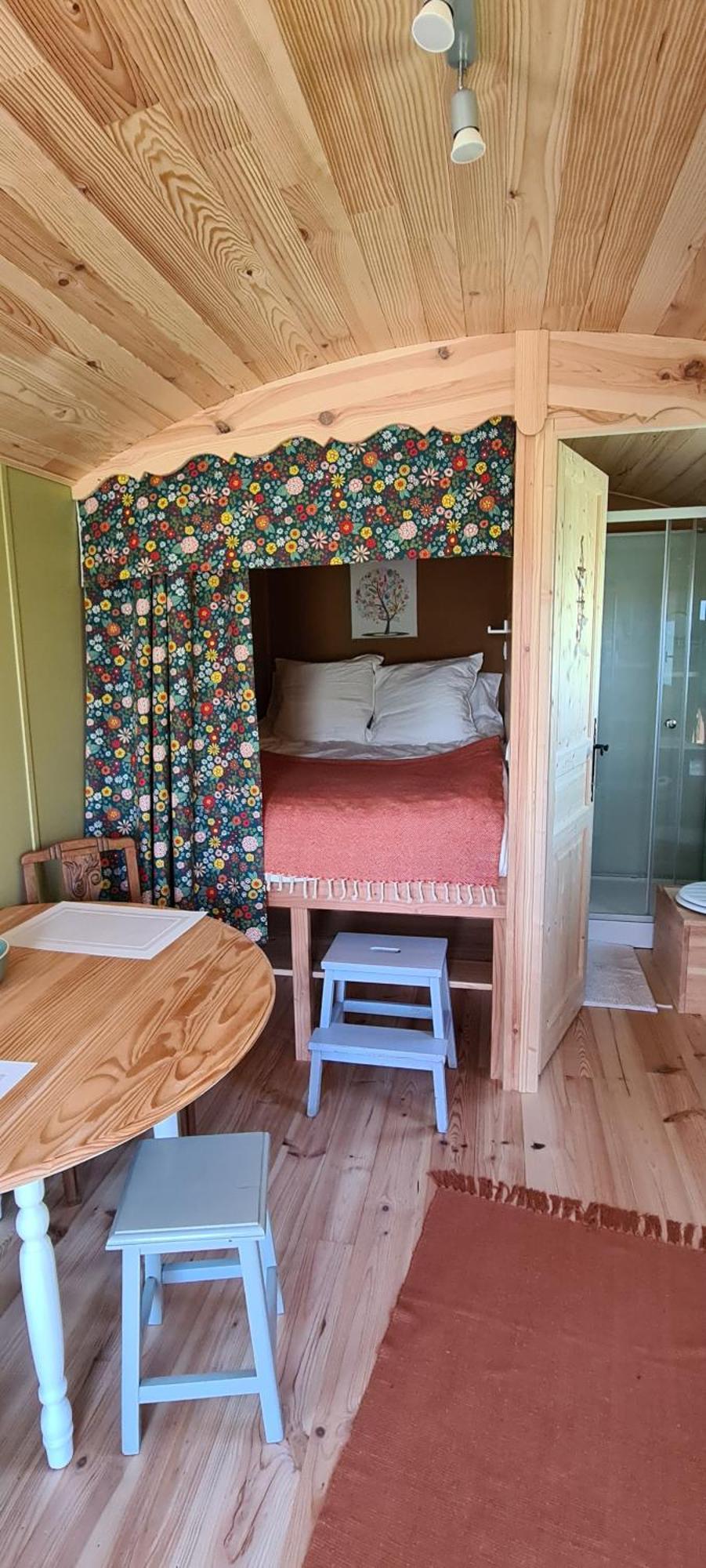 Roulotte A La Ferme Buissonniere Villa La Lande-de-Louge Eksteriør billede