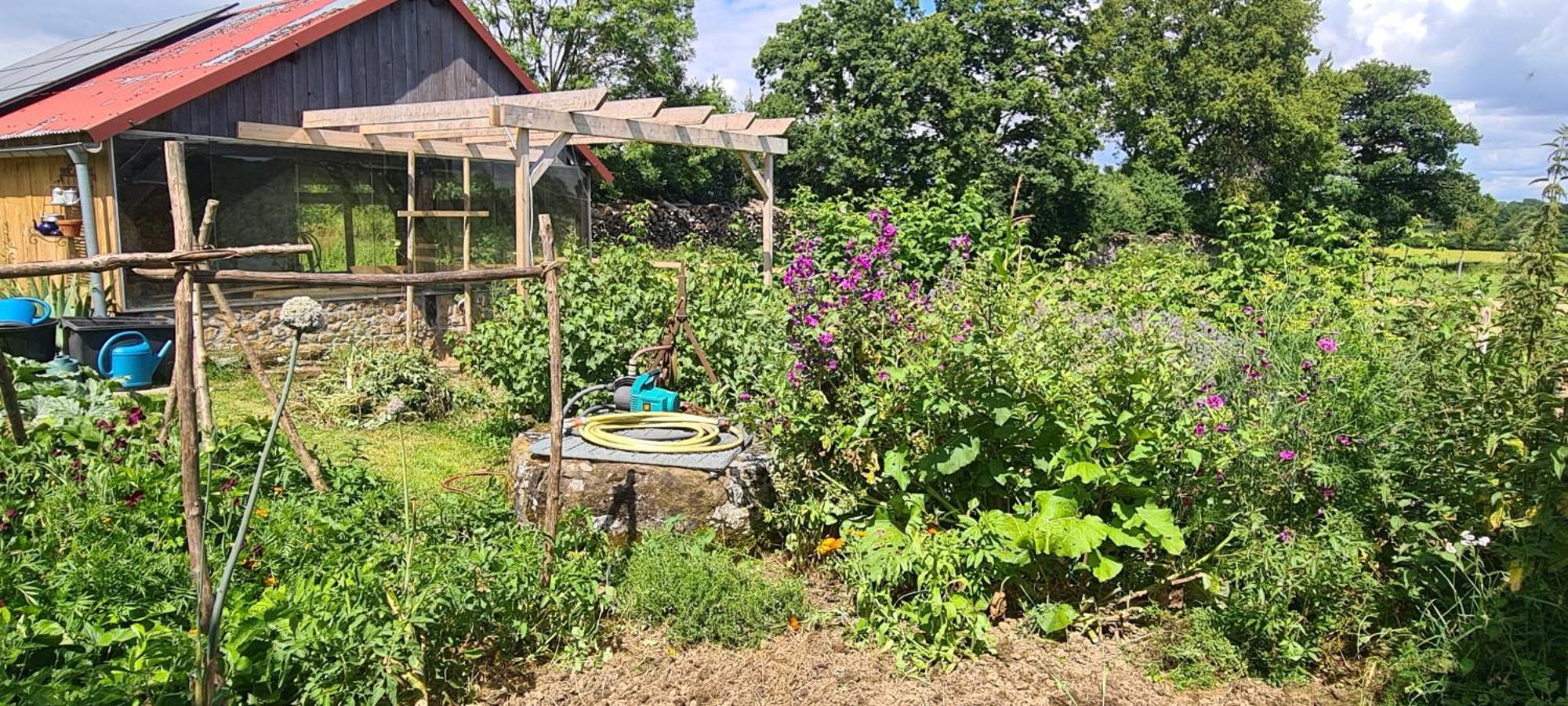 Roulotte A La Ferme Buissonniere Villa La Lande-de-Louge Eksteriør billede